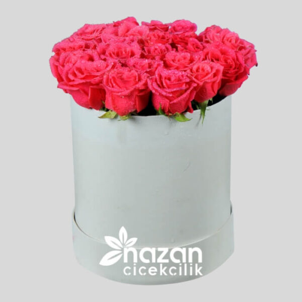 nazan-cicekcilik-beyaz-kutuda-20-adet-pembe-gul-1